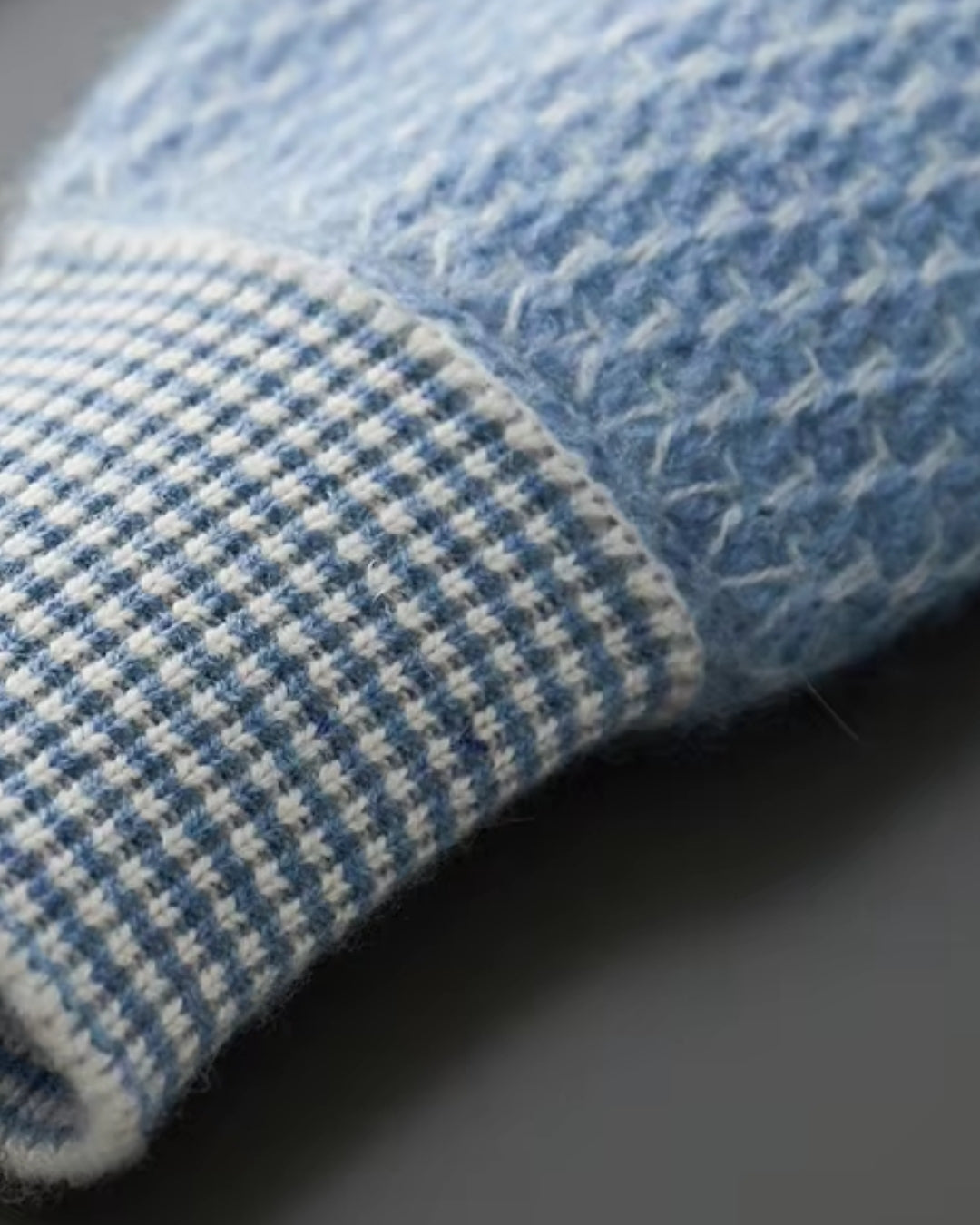 Pure Kasjmier Knit Crewneck - Zeeblauw