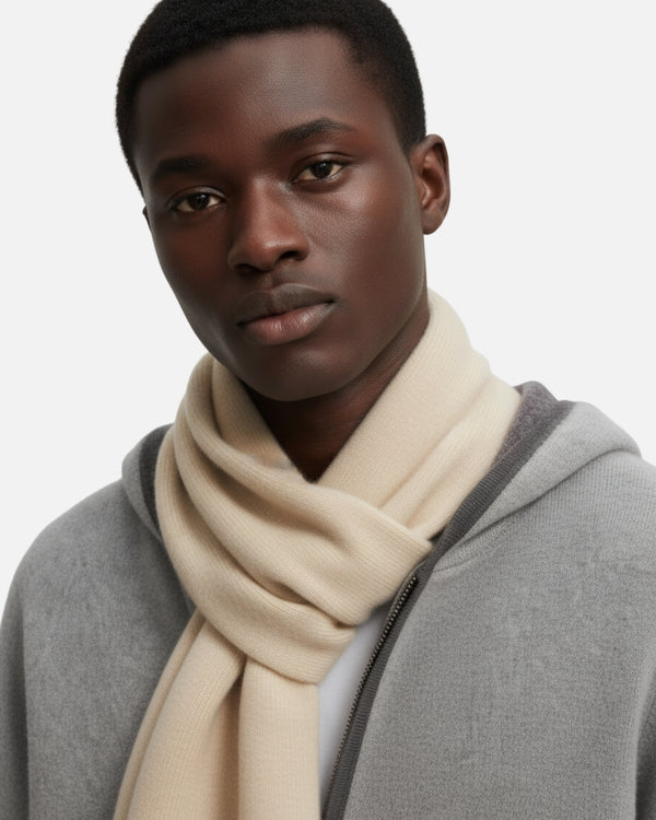 Pure Kasjmier Sjaal - Beige