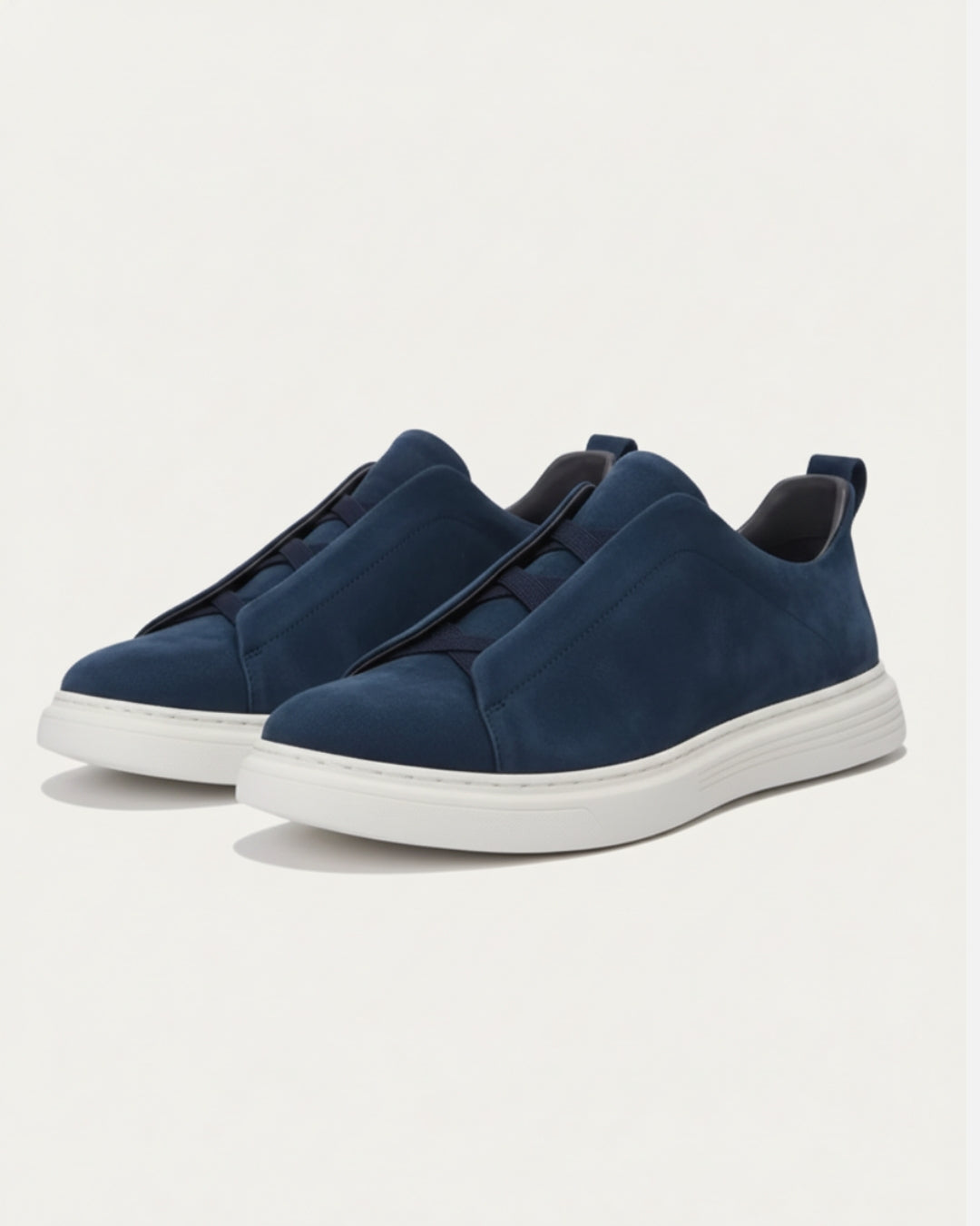 Suède Slip-On Sneaker - Navy
