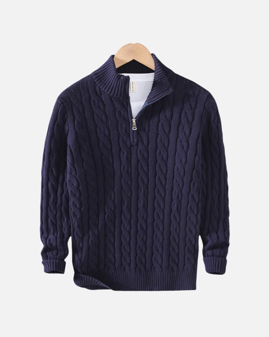 Toledo Half Zip Trui - Navy