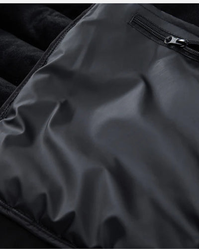 Zamora Gewatteerde Hybrid Jas - Zwart